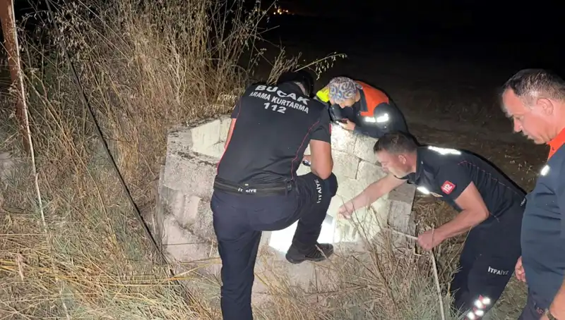 Burdur'da Kayıp Kedi Kuyu'dan İtfaiye Ekipleri Tarafından Kahramanca Kurtarıldı