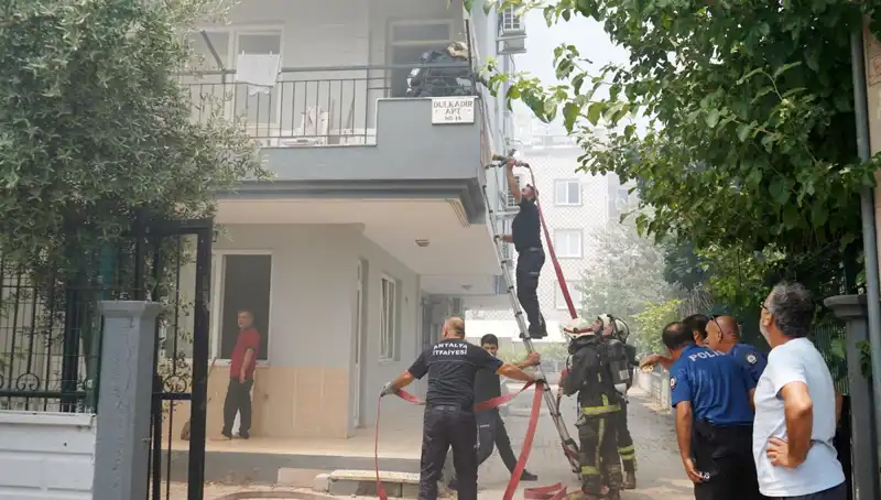 Arkadaş Kavgası Sonucu Dairesini Ateşe Veren Genç Gözaltına Alındı