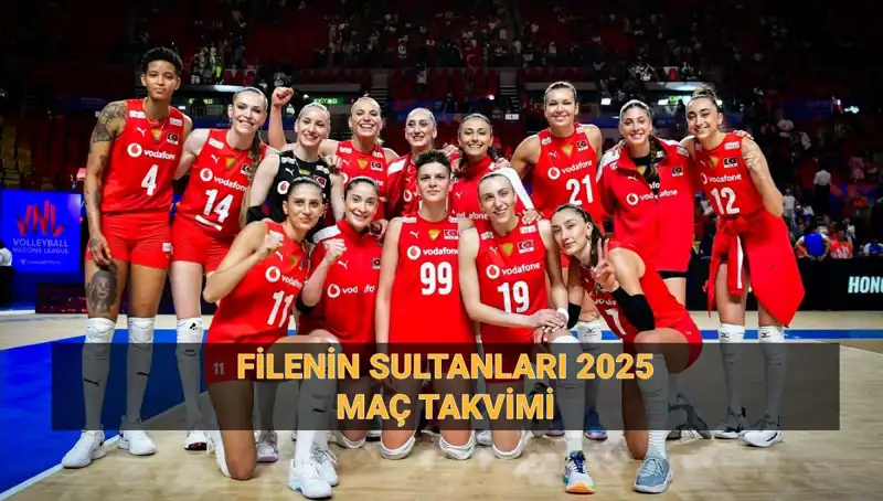 A Milli Kadın Voleybol Takımı’nın 2025 Maç Takvimi Açıklandı!