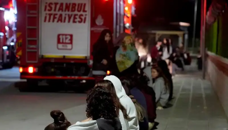 2.500 Kişilik Kız Öğrenci Yurdunda Yangın: Panik ve Kurtarma Operasyonu