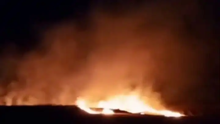 Tekirdağ'da 20 Dekar Buğday Alanının Yangını: Üreticiler Zarar Gördü