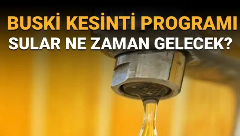 Bursa Nilüfer'de Su Kesintileri Ne Zaman Bitecek? İşte Yanıtı!