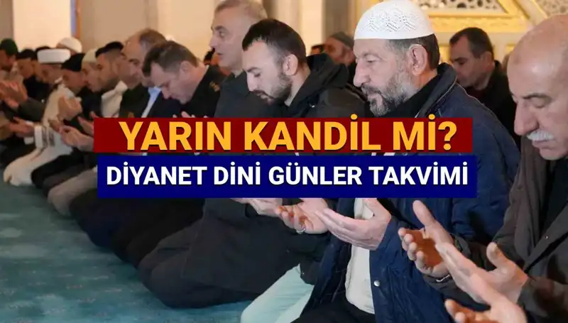26 Mart Çarşamba Ne Kandili? Diyanet Takvimine Göre Kandil Tarihleri