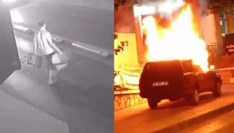 Boşanma Sürecinde Eşinin Aracını Yakan Adam Yakalandı