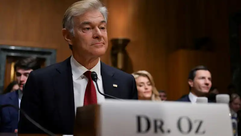 Mehmet Öz, Trump Sarısına Boyayarak Senato'da Dikkat Çekti!