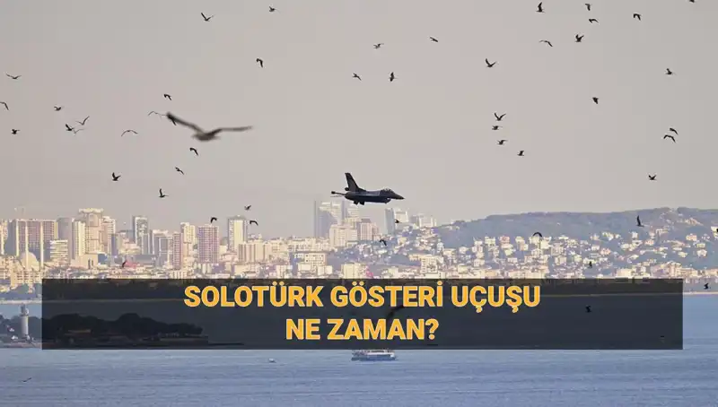 SOLOTÜRK İzmit Gökyüzünde: Çanakkale Zaferi İçin Uçuş Zamanı