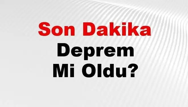 Malatya'da Son Dakika Deprem: Detaylar ve Etkileri Neler?